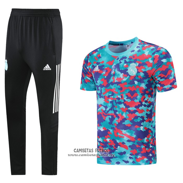 Chandal del Real Madrid Manga Corta 2021/2022 Azul